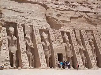 Temple of Nefertari in Abu Simbel