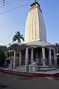 Parbatinath temple: the old temple built in 1801-02 collapsed and this new temple was built