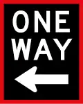 One way