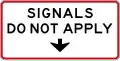Signals do not apply