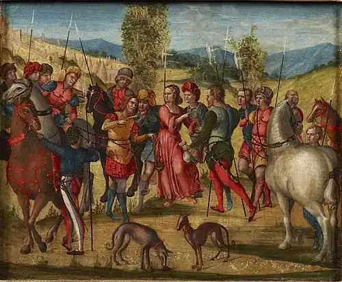 Chiomara and the Centurion, Princeton University Art Museum