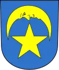 Coat of arms of Niederglatt, Switzerland (1928)[59]