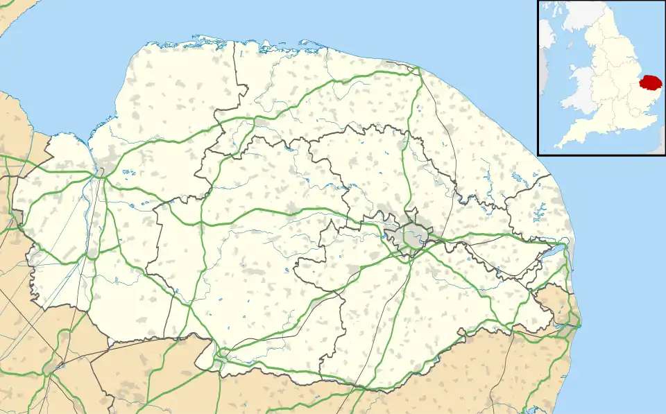 Swaffham is located in Norfolk