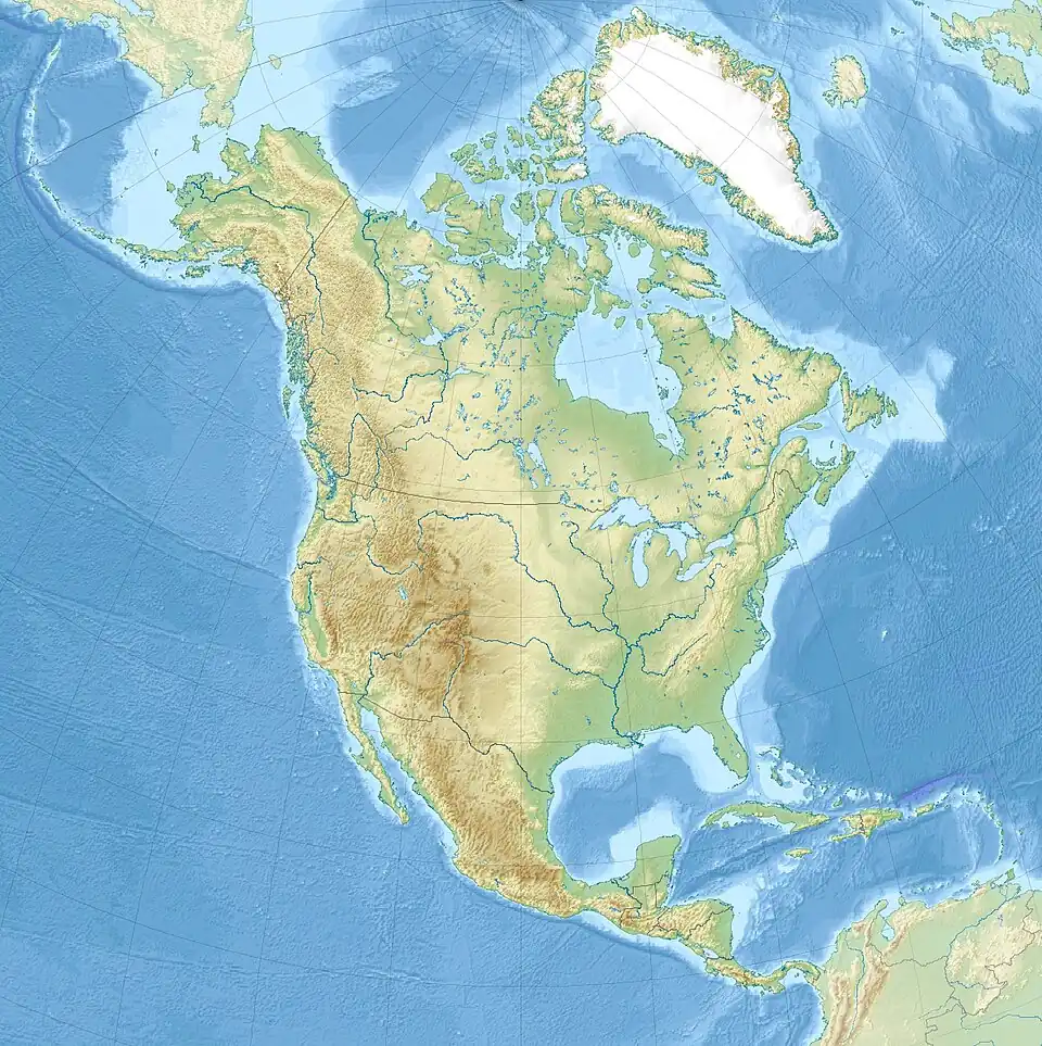 Kingston is located in North America
