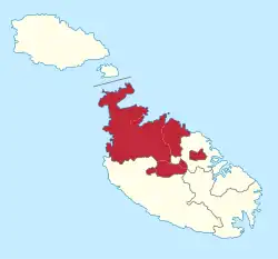 Map of the Northern Region