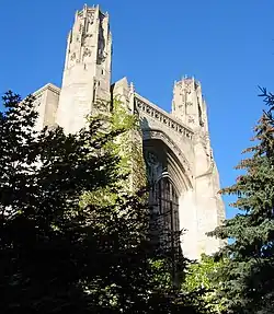 Northwestern University's Deering Library on the Evanston campus