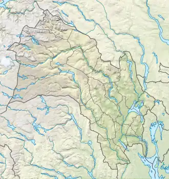 Eikeren is located in Buskerud