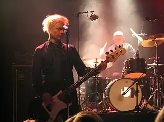 Kari Nylander (bass) and Pete Parkkonen (drums) from Zen Café in Tavastia club, Helsinki, 2006-04-16.