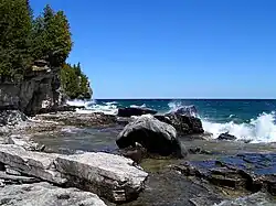 On the shore of Georgian Bay