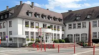 The town hall in Oberhoffen-sur-Moder