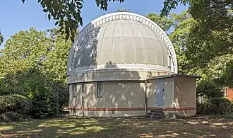 Cupola of the 83 cm telescope