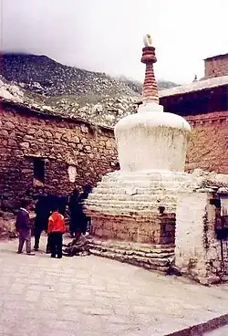 Old Chorten at Sera, 1993