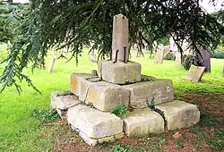 Churchyard cross, St Michael's churchyard