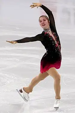 Olga Mikutina at the 2024 World Championships