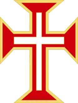 A red portuguese cross