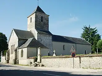 The church in Orgeux