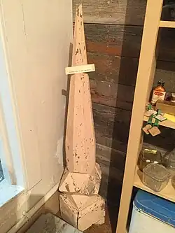 Original Spire from the tabernacle, located in the Paris Historical Museum