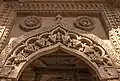 Ornately carved doorway