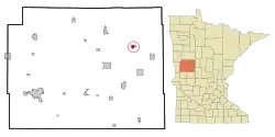 Location of New York Mills, Minnesota