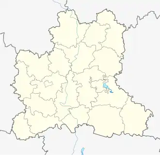 Yelets is located in Lipetsk Oblast