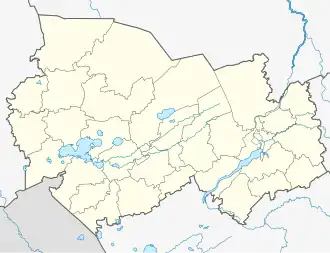Kargat is located in Novosibirsk Oblast