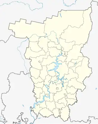 Osa is located in Perm Krai