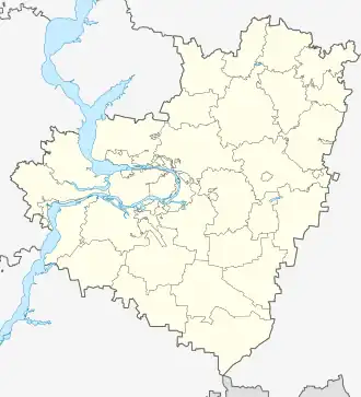 Tolyatti is located in Samara Oblast