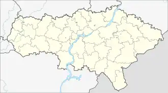 Novouzensk is located in Saratov Oblast