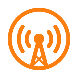 The logo of Overcast, as seen on the official website.