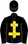 Black, yellow cross of lorraine