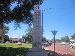 The Ozark Trail runs through parts of the Texas Panhandle, including Wellington.