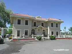 The Dr. Norton House was built in 1912 and is located at 2700 N. 15th Avenue. Dr. James C. Norton and his wife Clara Tufts moved to Phoenix from Iowa and served as territorial veterinarian.