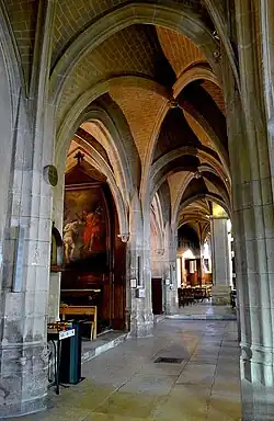 Chapels on the north side of the nave
