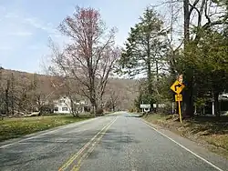 PA 191 northbound through South Sterling