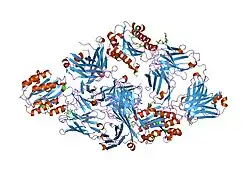 1fe8: CRYSTAL STRUCTURE OF THE VON WILLEBRAND FACTOR A3 DOMAIN IN COMPLEX WITH A FAB FRAGMENT OF IGG RU5 THAT INHIBITS COLLAGEN BINDING