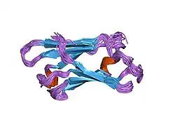 1rl1: Solution structure of human Sgt1 CS domain