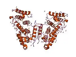 1sh5: Crystal structure of actin-binding domain of mouse plectin