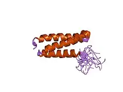 1wr0: Structural characterization of the MIT domain from human Vps4b