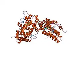 1zuc: Progesterone receptor ligand binding domain in complex with the nonsteroidal agonist tanaproget