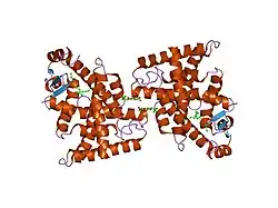 2awh: Human Nuclear Receptor-Ligand Complex 1