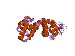 2jm5: Solution Structure of the RGS domain from human RGS18