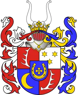 Coat of arms of Kościeleski family from Greater Poland and Silesia, 17th century – (According to Ostrowski)
