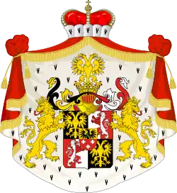 Coat of arms of the Princes Sułkowski, a Polish princely family