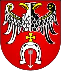 Coat of arms of Brzeziny County