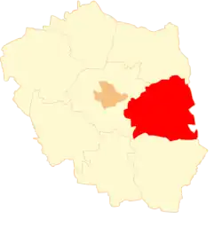 Location of Gmina Przykona