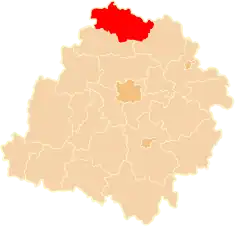 Location within the voivodeship