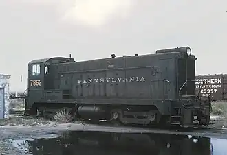 PRR Baldwin DS44-660 diesel switcher locomotive