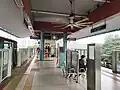 Samudera LRT platforms