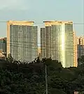 Pacific Plaza Towers as seen from EDSA-Ayala