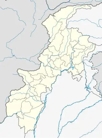 Peshawar is located in Khyber Pakhtunkhwa